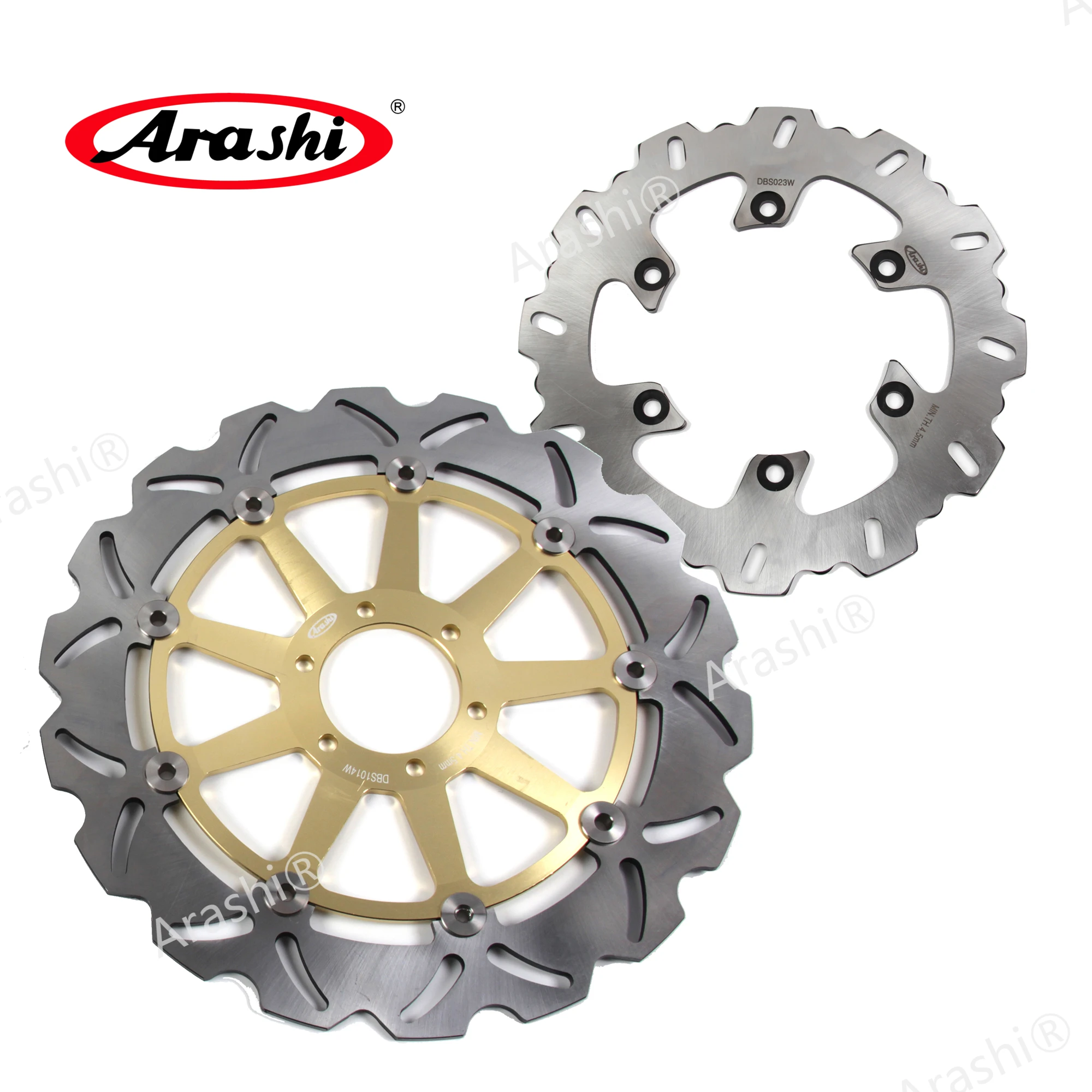 

ARASHI For DUCATI MONSTER S4 916 2001 2002 2003 Front Rear Brake Rotors Disc JUNIOR 400 1992 1993 1994 1995 1996 1997