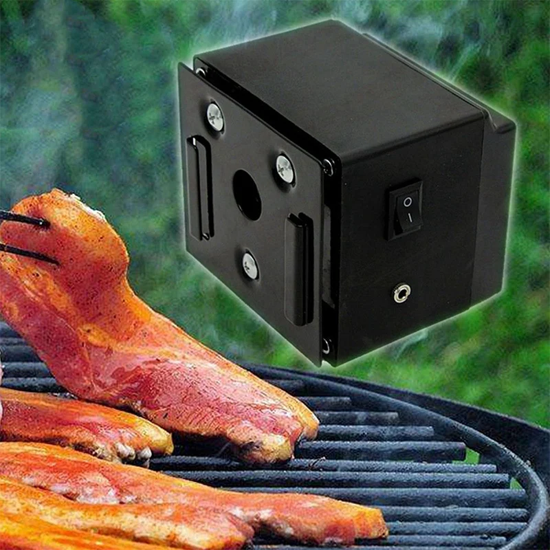 Вращающийся гриль для барбекю 3 в аккумулятор гриля Вт мотор вращающийся