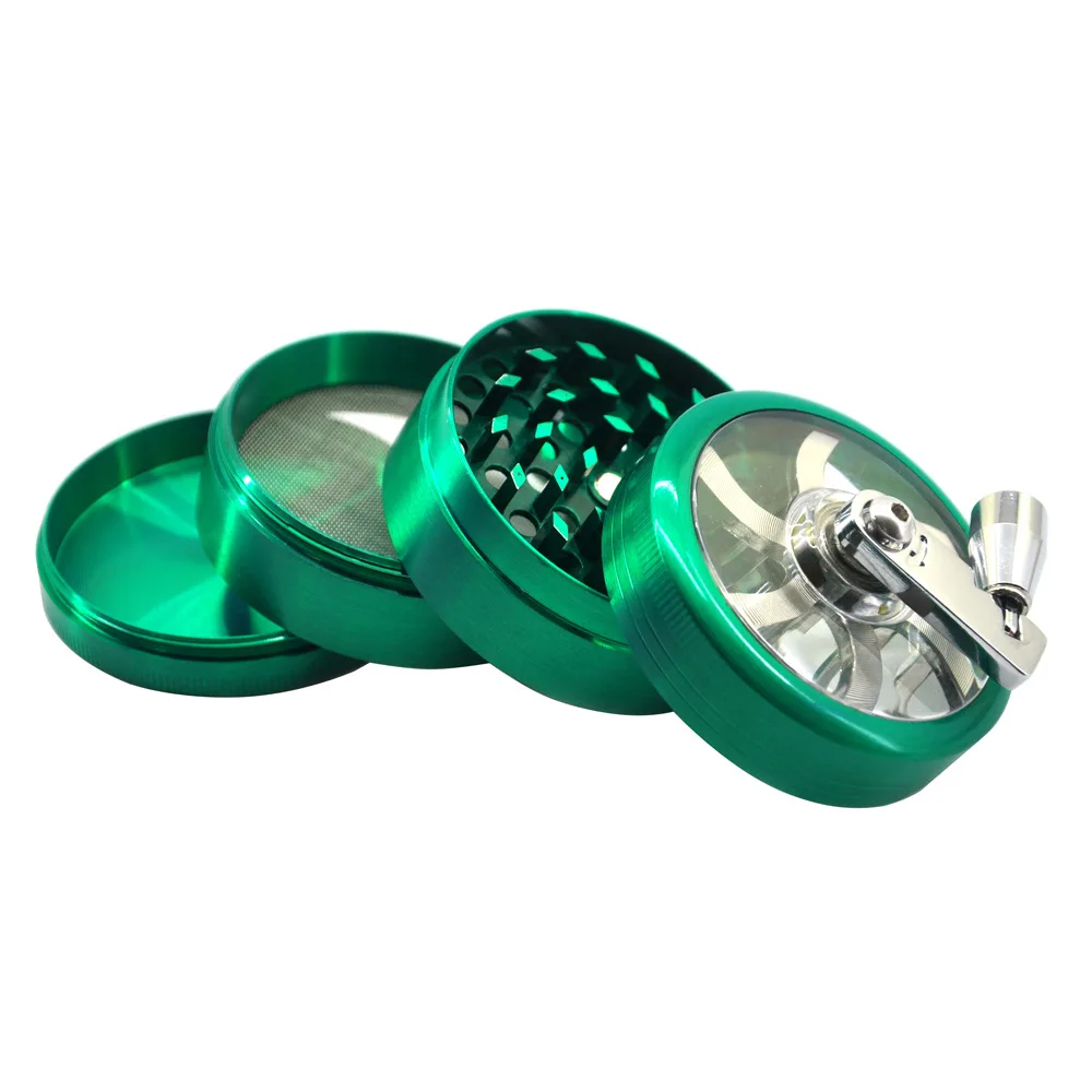 Шлифовальный станок с 4 слоями трав сорняки для курения Мюллер специй дымовая