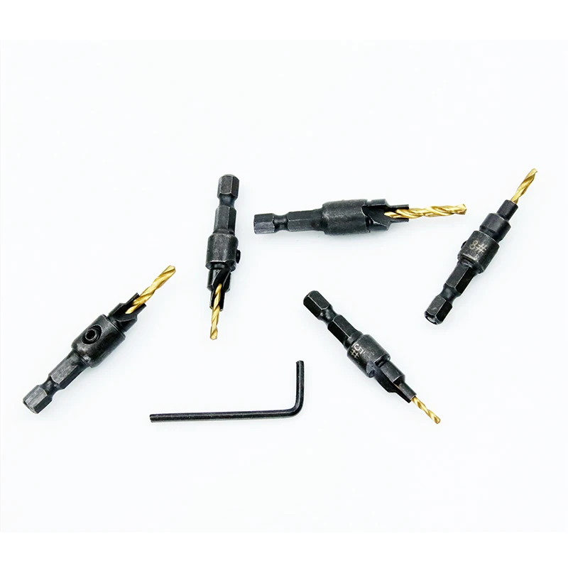 5 шт. столешница сверла для деревообработки набор сверл бурения пилотных