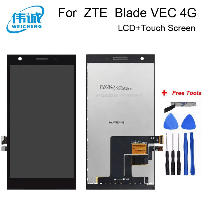 WEICHENG для ZTE Blade VEC 4G ЖК дисплей + фото Новинка 100% Протестировано Инструменты|Экраны