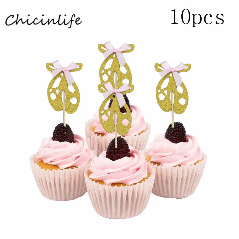 Chicinlife 10 шт./лот один торт Топпер дети 1ST День Рождения вечерние украшения кекс