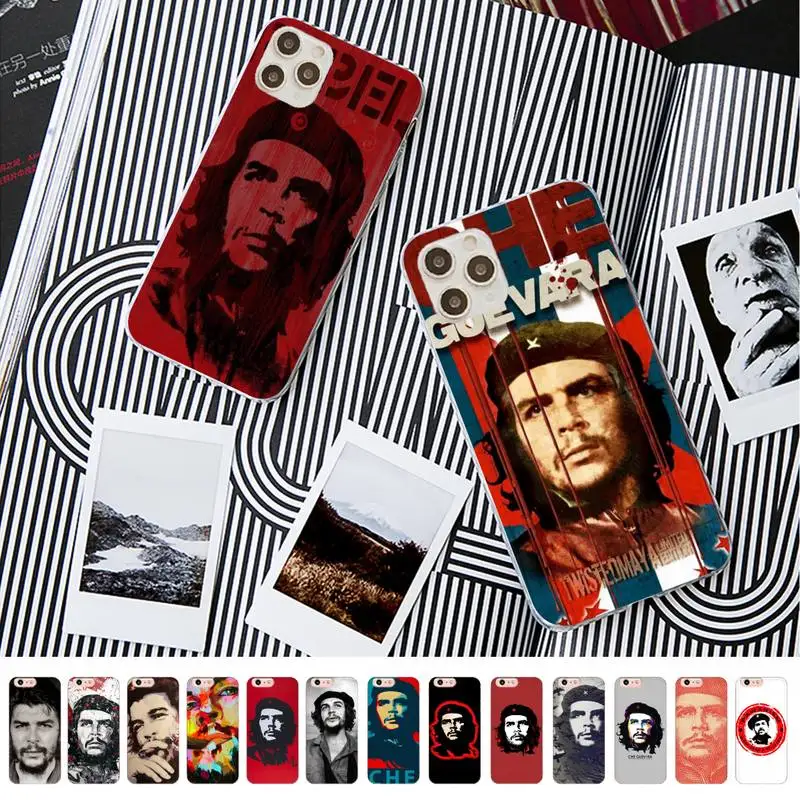 

Che Guevara Phone Case for iPhone 13 11 12 pro XS MAX 8 7 6 6S Plus X 5S SE 2020 XR case