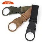 FRALU Новая мужская холщовая Пряжка цветной брелок для ключей Военная нейлоновая бутылка для воды подвесная Пряжка круглая паста мужской ремень