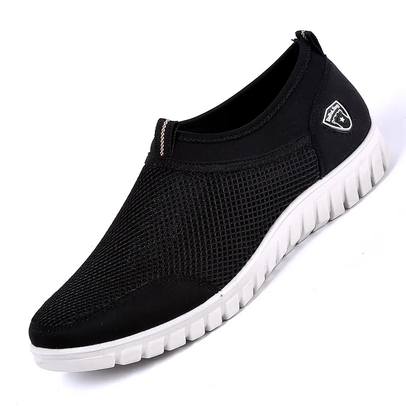 FONIRRA Men Casual Shoes 2020 Breathable Mesh Size 38-48 Slip On Soft Men's Loafers Outdoors Walking 342 | Обувь