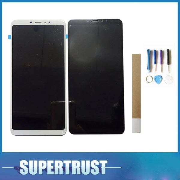 6 9 &quotдля Xiaomi Max 3 Max3 ЖК-дисплей + сенсорный экран черно-белый с лентой и