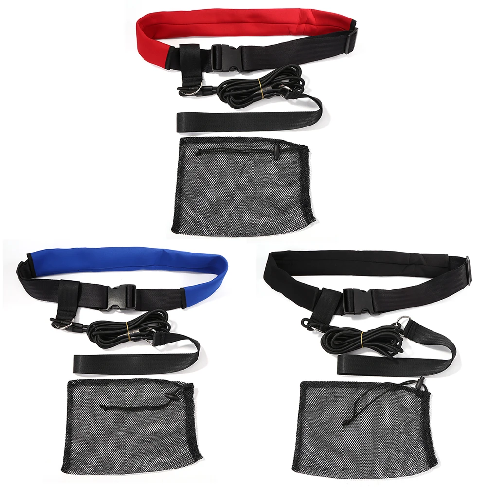 

Swimming Training Resistance Belt Adjustable Latex Tube Water Strength Trainer Swimming Portable Outdoor Elements
