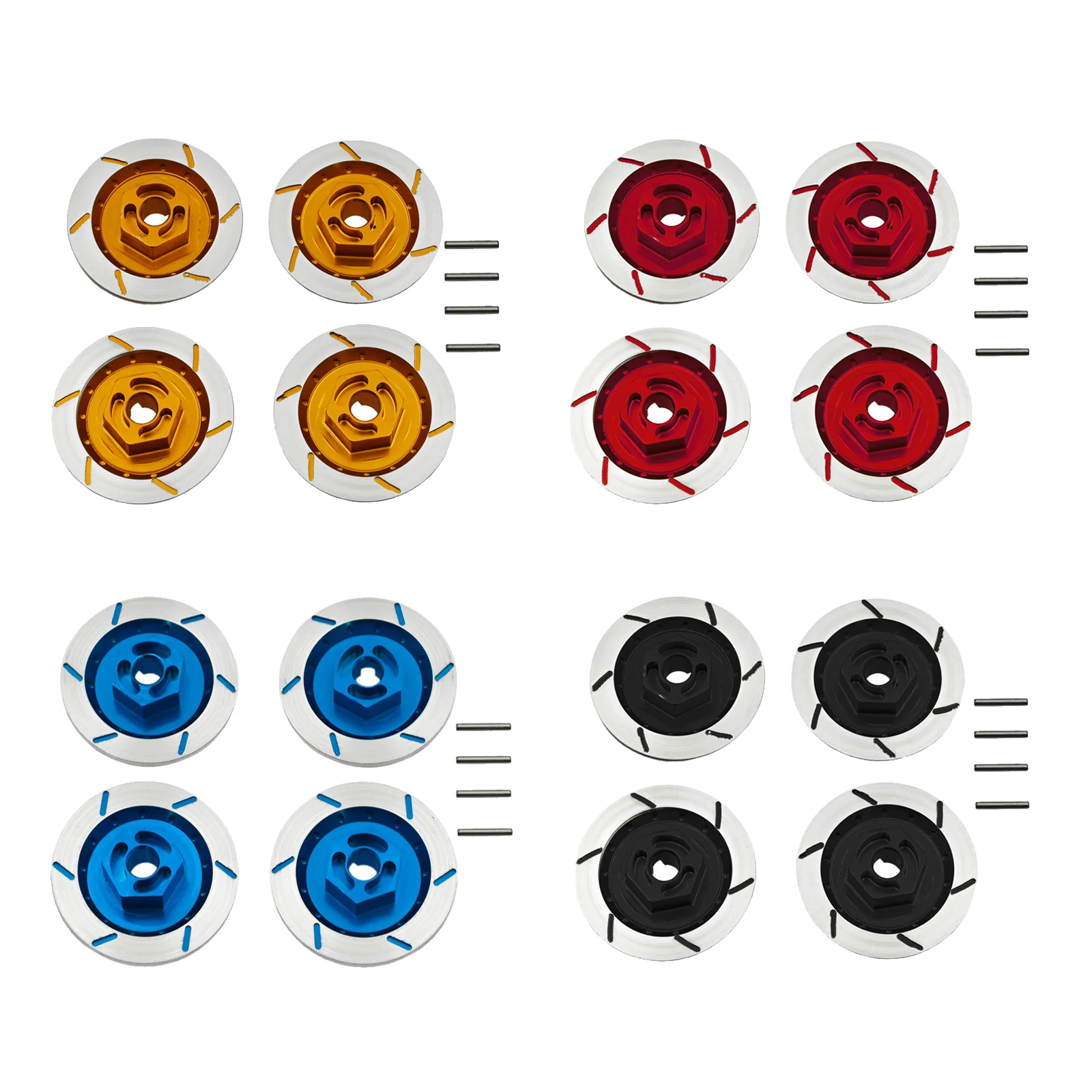

Metal RC Car Brake Disc for MN86 1:12 Scale Big G 4WD Climbing Car Decor