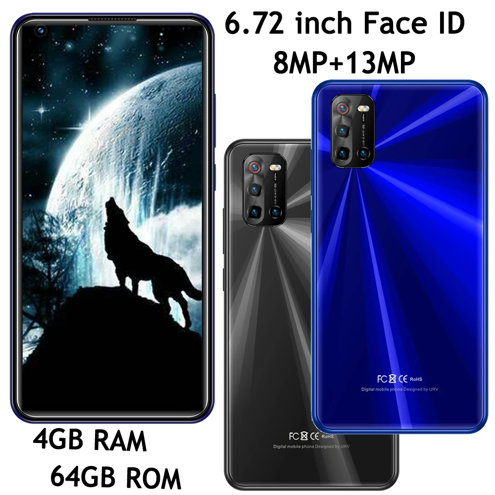 Мобильный телефон 5i Pro 8 Мп + 13 МП 4 Гб ОЗУ 64 ПЗУ Android фронтальная/задняя камера