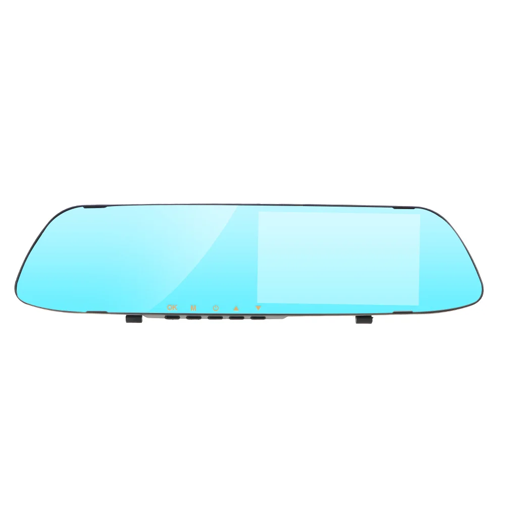 

Dual Channel Rearview Mirror Recorder IPS Screen Night Vision Driving Recorder Video Reversing Image Car DVR Dash Camera