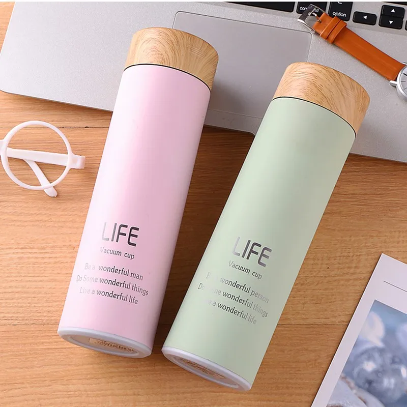 

500ml fashion stainless steel thermos cup coffee tea vacuum flask thermos thermos sports travel thermos mug tumbler thermos