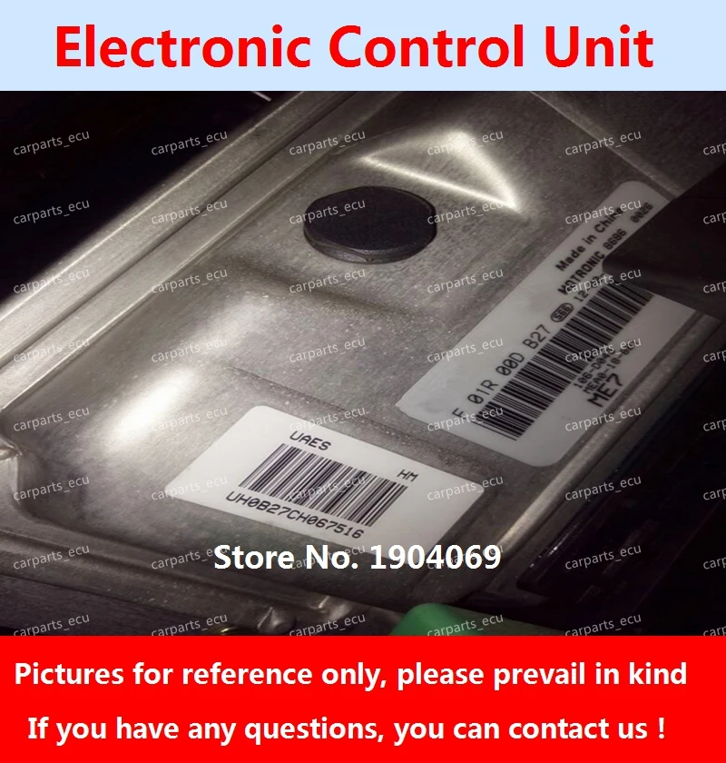 

Engine Computer Board 0261S04562 6390E3-3602100 ECU ECU F01R00DB27 MEA0-18-881 F01RB0DB27 For Haima Fushida Car