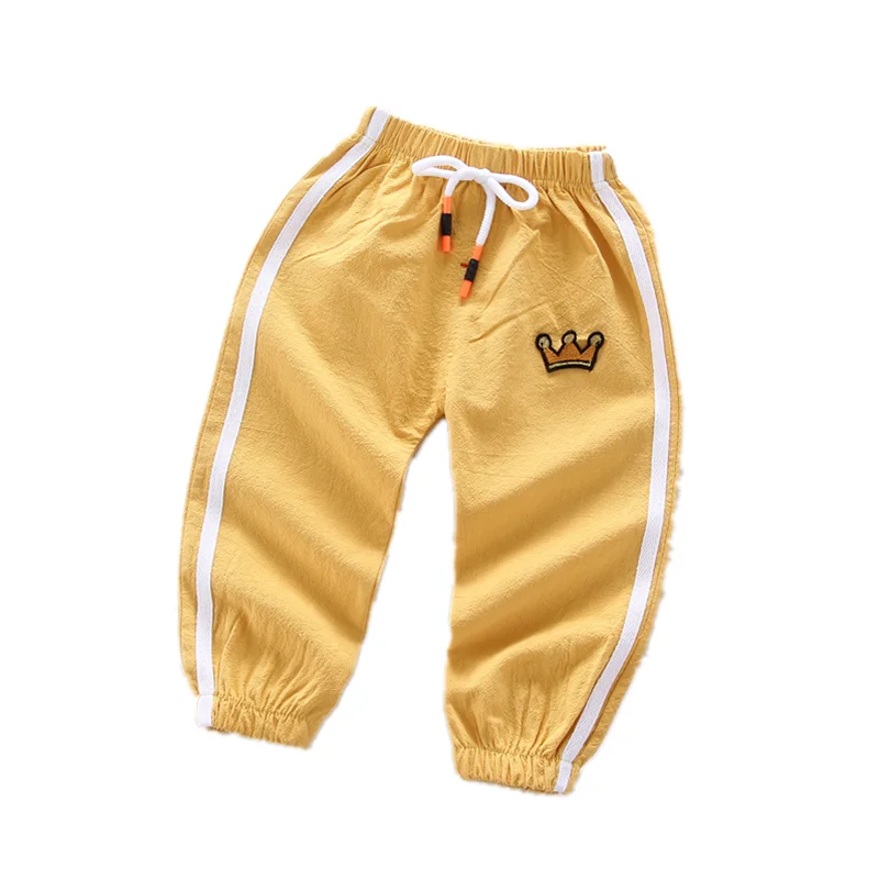 

2020 New Spring Children fashion Clothes Baby Boys Girls Elasticated pants Kids Infant Clothing Toddler Casual Sportswear