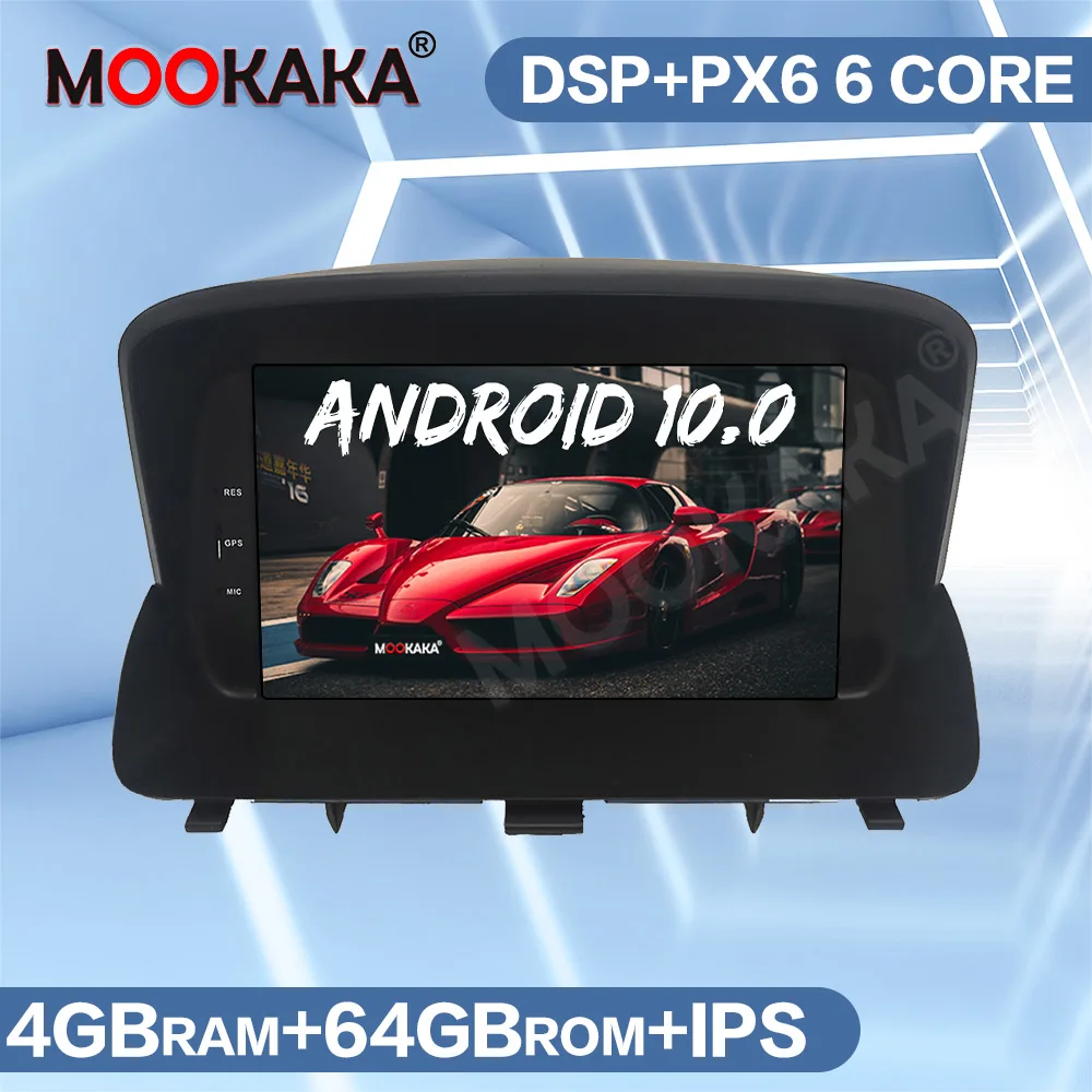 Автомобильный мультимедийный плеер PX6 Android 10 0 GPS навигация для Opel Mokka 2012 2016 радио