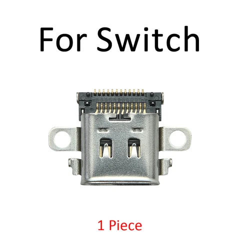 Разъем для зарядки с разъемом Type-C, разъем для док-станции, разъем для Nintendo Switch NS, запасные части для ремонта