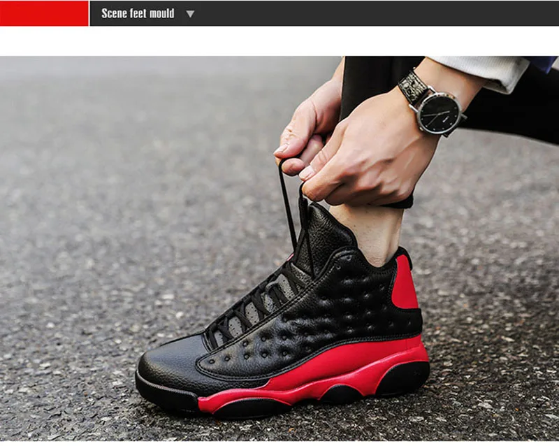 Мужские баскетбольные кроссовки Jordans с высоким берцем; дышащие Нескользящие кроссовки; спортивные кроссовки; обувь; zapatillas Basquetbol