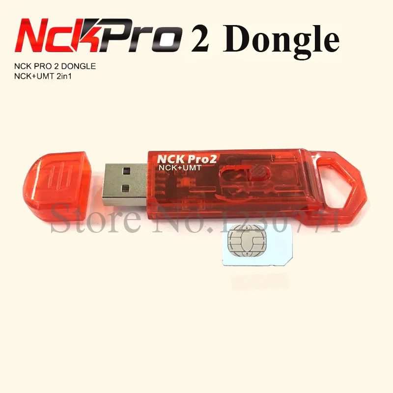 100% Оригинальный NCK Pro Dongle Pro2 Dongl + MUF ALL BOOT кабель (NCK DONGLE UMT 2 в 1) Бесплатная