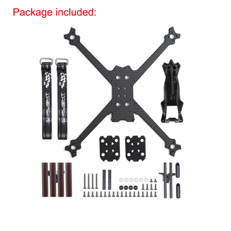 

1PCS iFlight TurboBee 160RS 4Inch Super Light Rack Frame Framerack Chassis Bed TPU Hood 165mm for FPV Racing RC Drone Toys Part