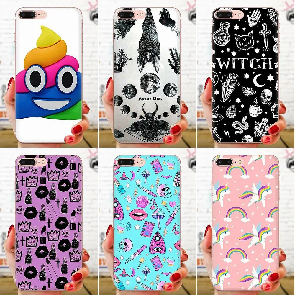 Девичья Пастельная ведьма Goth для Xiao mi 3 4 4C 4i 5 5s 5X6 6X8 SE Pro Lite A1 Max x 2 Note