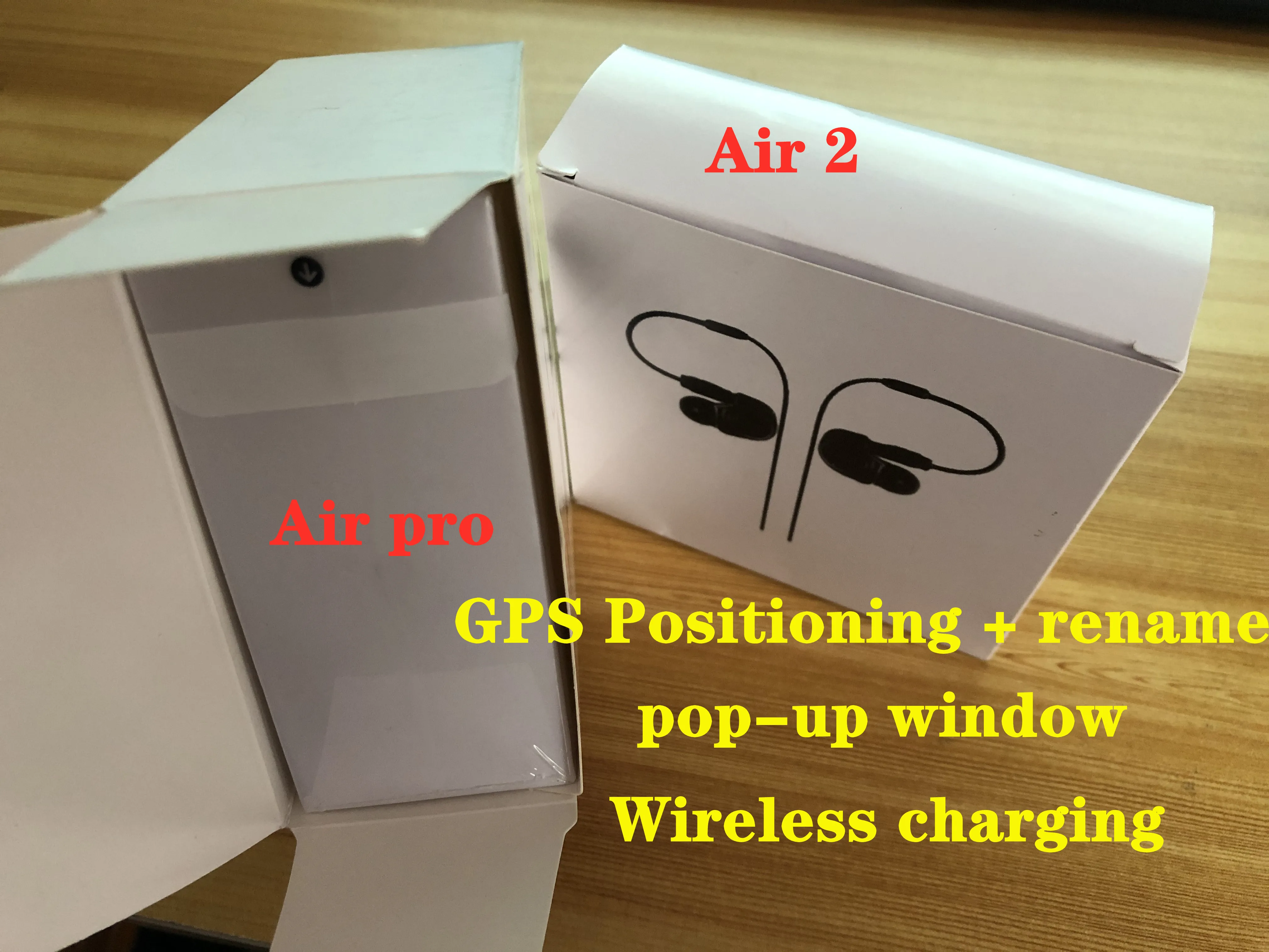 

Valid serial number AP3 pro Wireless Charging Generation 3 Sensor rename h1 chip Bluetooth Headphones auto paring Earphones