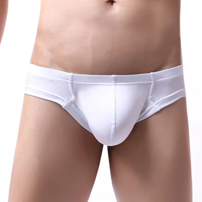 Сексуальное мужское нижнее белье с низкой талией трусы боксеры мешочком для