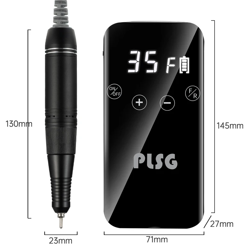 

Portable 35000RPM Nail Drill Machine Professional Nail Gel Polisher Electric Nail File For Manicure Electric Nail Drill