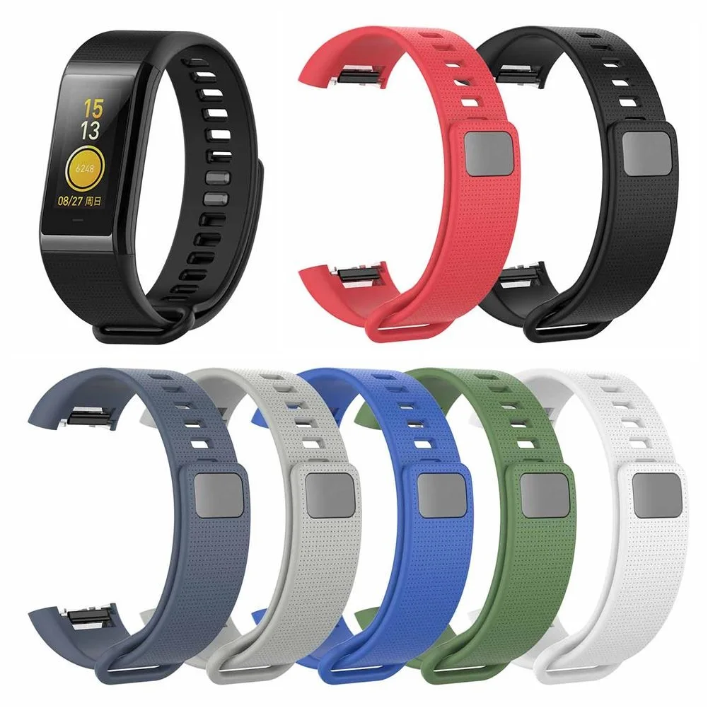 Модный силиконовый ремешок для часов Huami Amazfit Cor, сменный удобный Воздухопроницаемый браслет, ремешок для часов и кабель для зарядного устройства