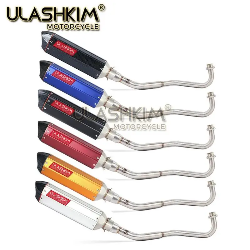 M3 мотоцикл полная система глушитель среднего подключения трубы слипоны для HONDA