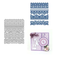 new 2021 metal cutting die paper scrapbooking making frame cover hollow flower embossing hot foil plate frame card craft nostamp