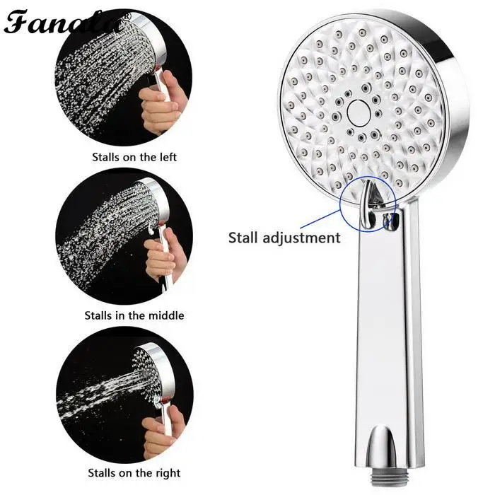 Круглая и квадратная насадка для душа из нержавеющей стали хромированные