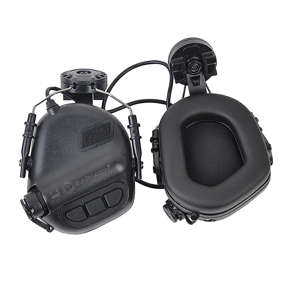 EARMOR M31H MOD3 Tactical Headset Shooting Noise Clearance Sound Pickup Proof for Hunting Airsoft FAST Helmet ARC Rails |