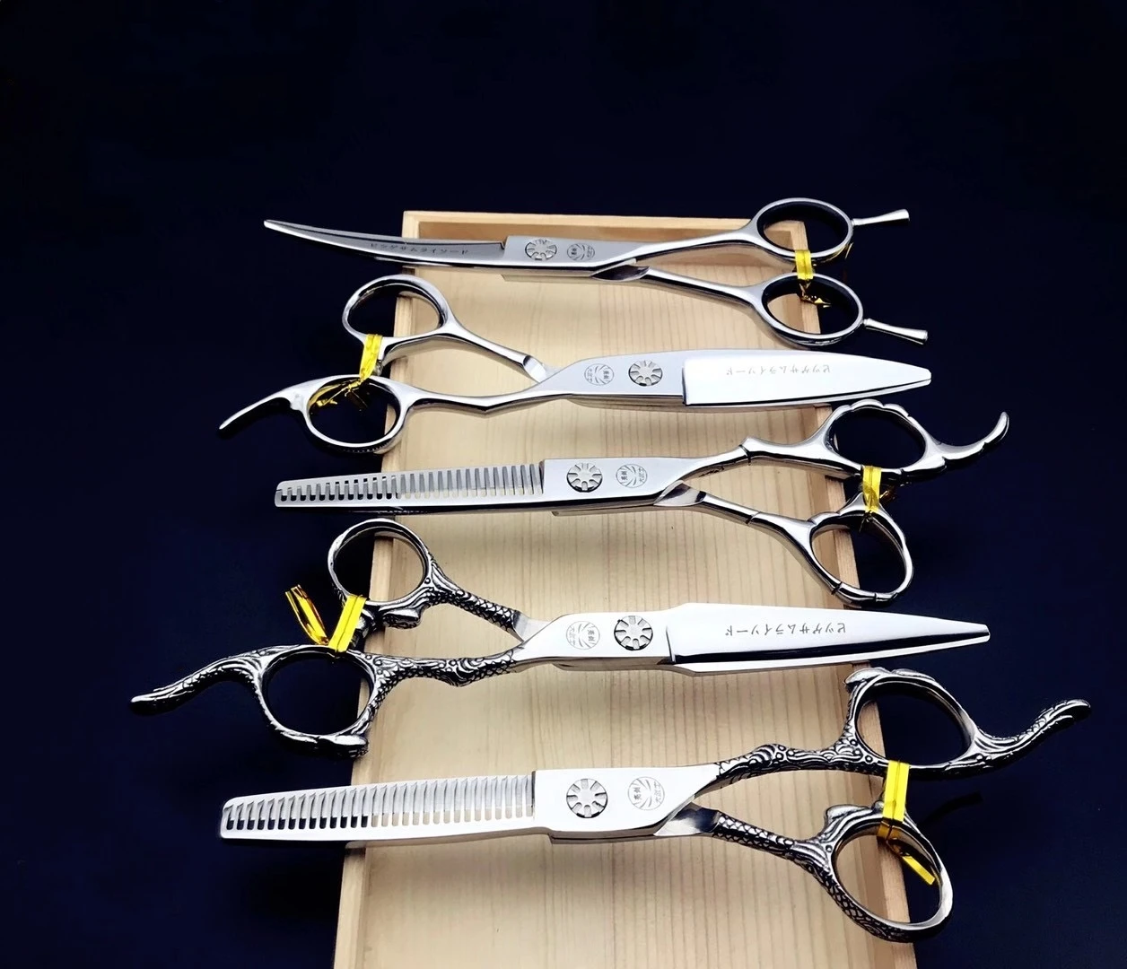 

Professional Haircut And Hairdressing Scissors Flat Cut No Trace Tooth Scissors Tool Set Salon Haircut And Hairdressing Scissors