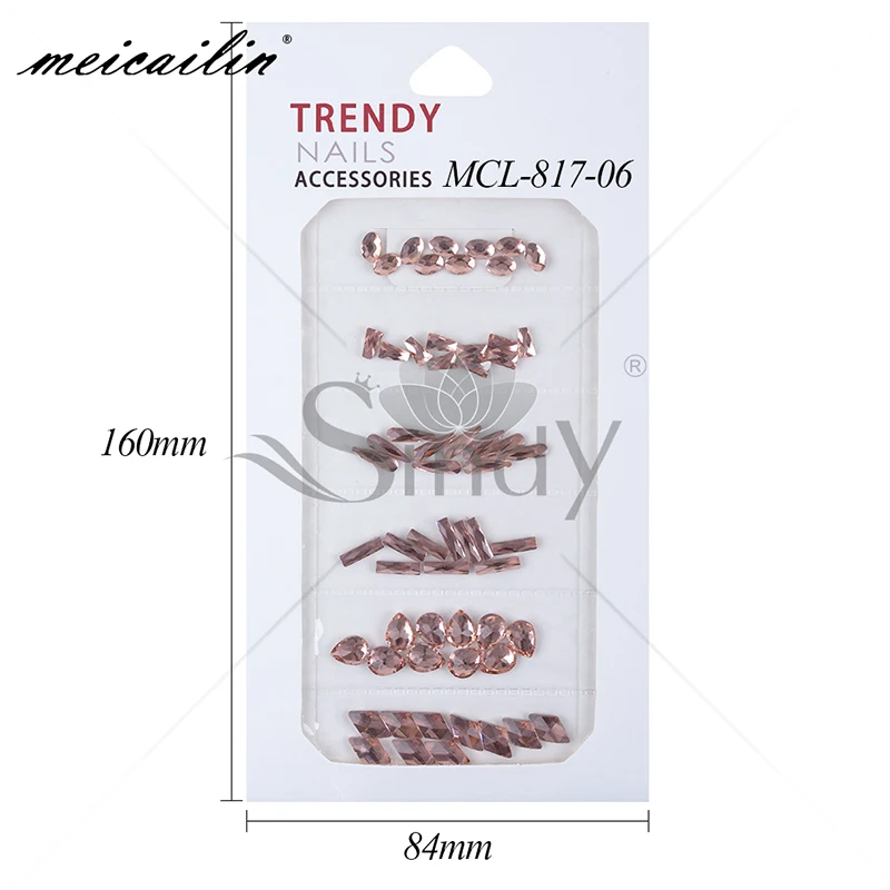 60 шт. стразы для дизайна ногтей|Стразы и украшения| |