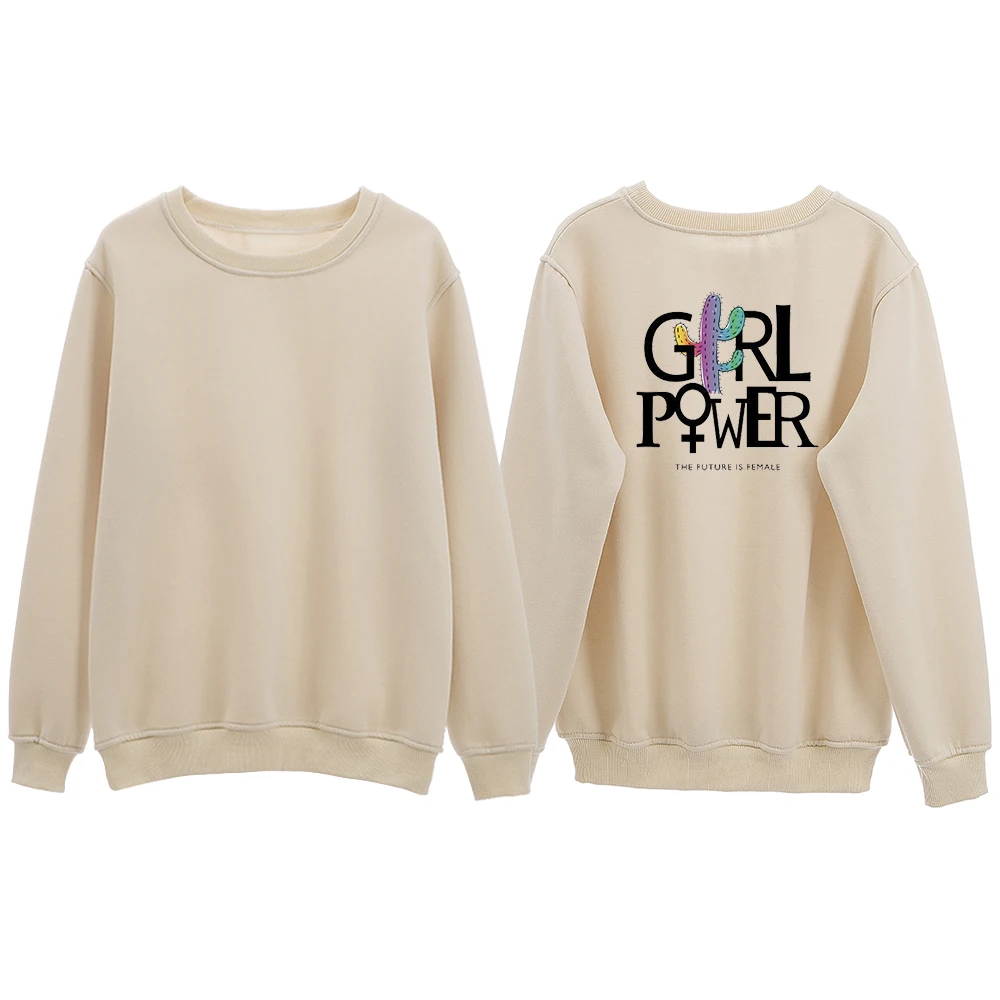 Sweatshirts Womens Hoodies Ladies Long Sleeve Warm Velvet Cotton Casual Autumn Winter Pullover Femme Sweetshirts Mujer Chaqueta