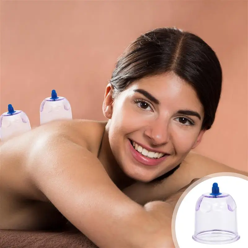 

Vacuum Cupping Cup Plastic Moxibustion Cup Thicken Vacuum Therapy Cupping Jars