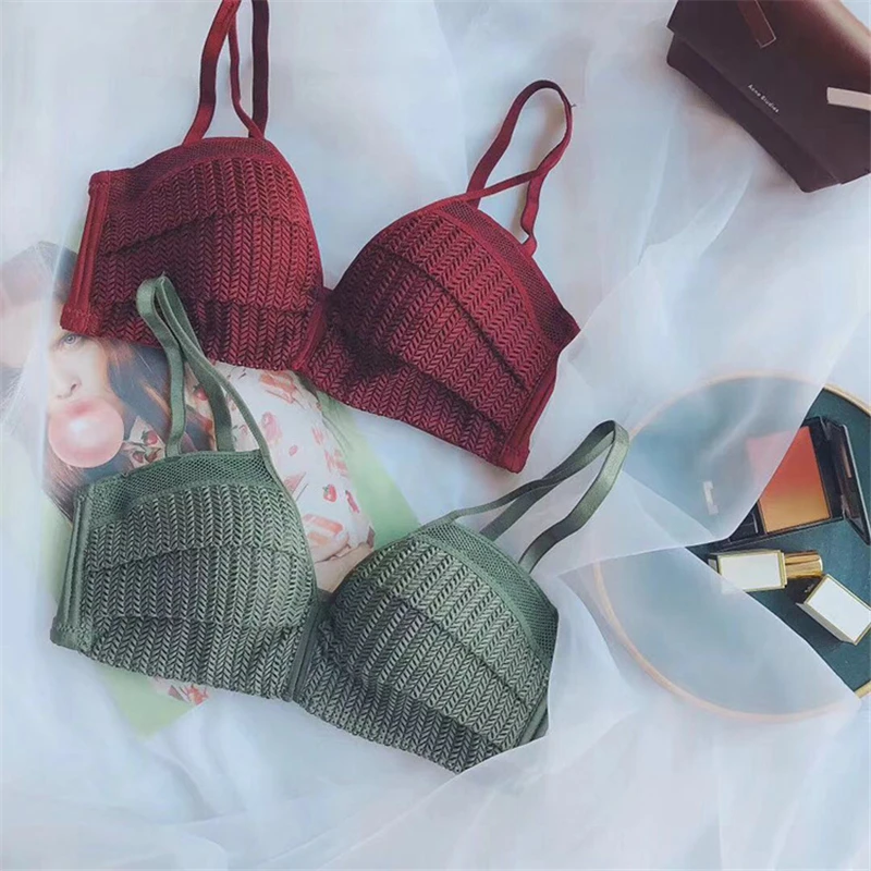 Женский бюстгальтер пуш-ап сексуальный 3/4 чашки однотонный бесшовный без