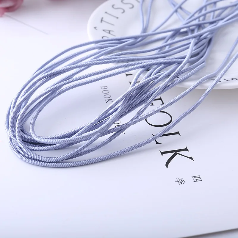 Круглая эластичная лента разноцветная резинка для шитья сделай сам 5 м 2