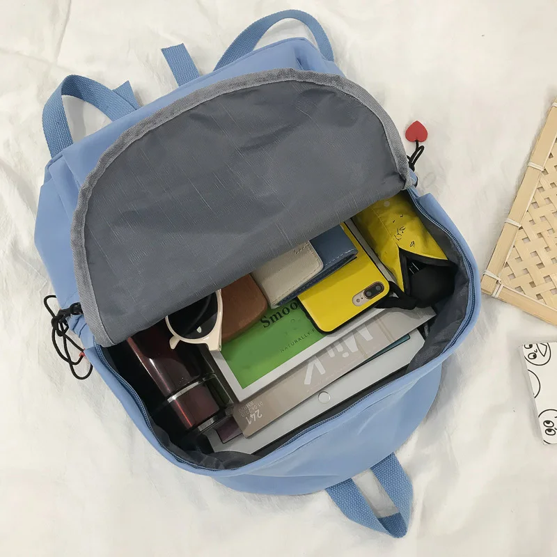 Женские холщовые маленькие свежие школьные сумки для девочек подростков на