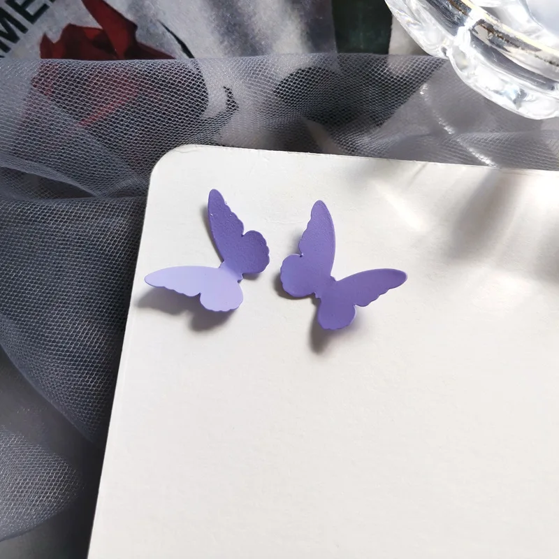 

S13 Simple temperament Butterfly Earrings