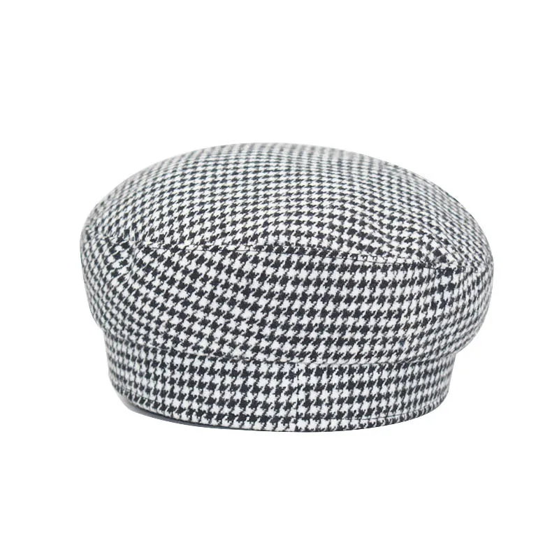 Винтажная плоская кепка газетчика кабинета военно-морского флота Регулируемая