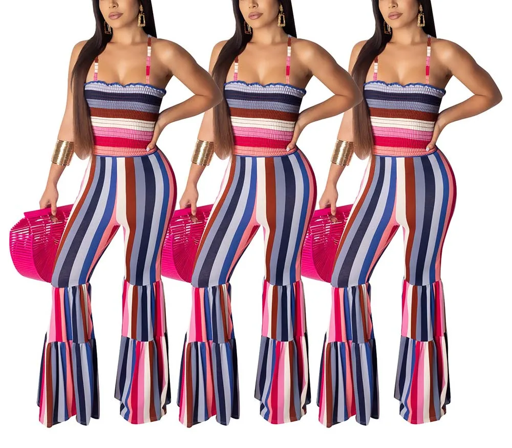 Комбинезоны и комбинезоны 2020 Женский Летний комбинезон пижама костюм пляжного