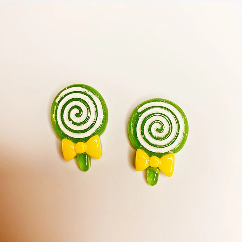Высококачественная Смола сладкие конфеты слизь кабошон подвески подвеска для