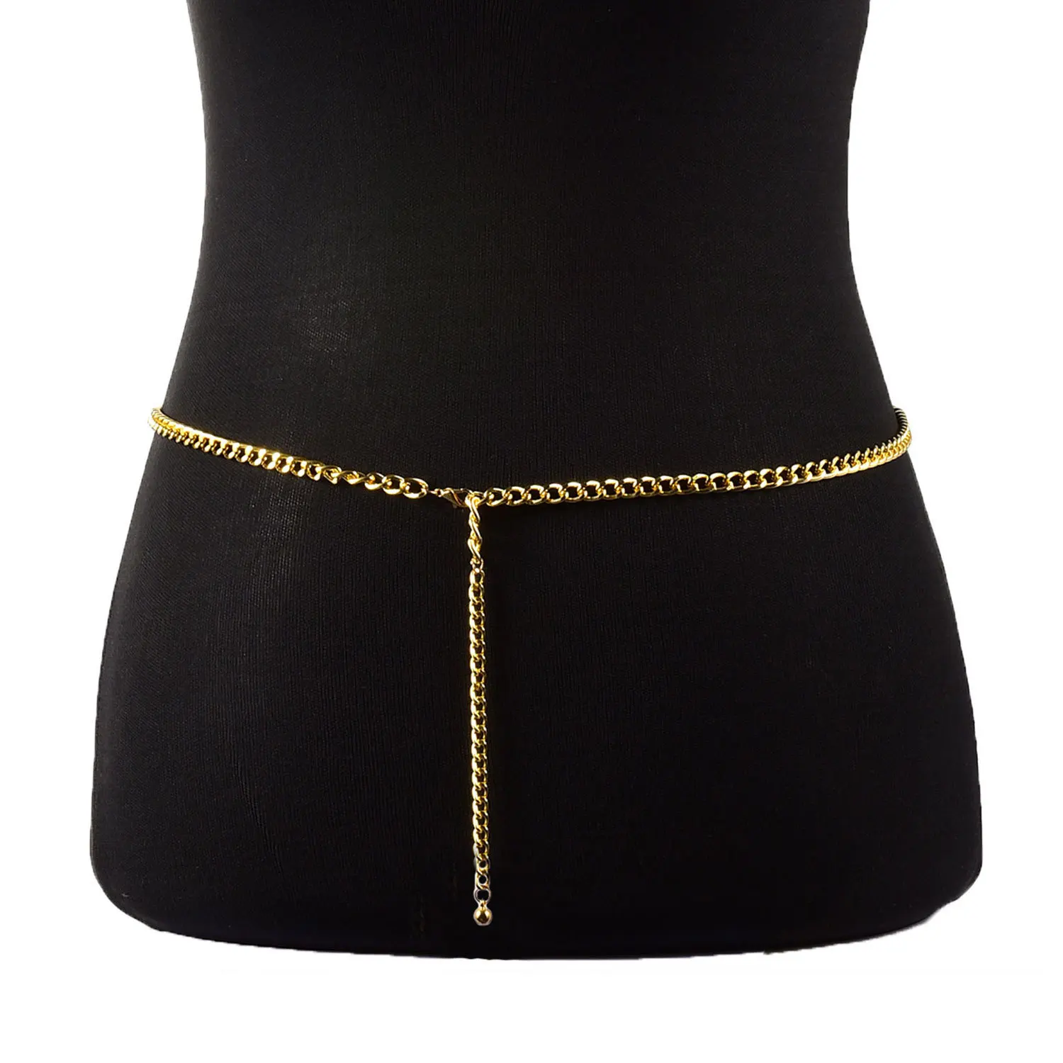 

Summer Beach Metal Body Chain Waist Chain for Women Sexy Bikini Body Jewelry Belly Waist Chains Belt Waistband Accessories