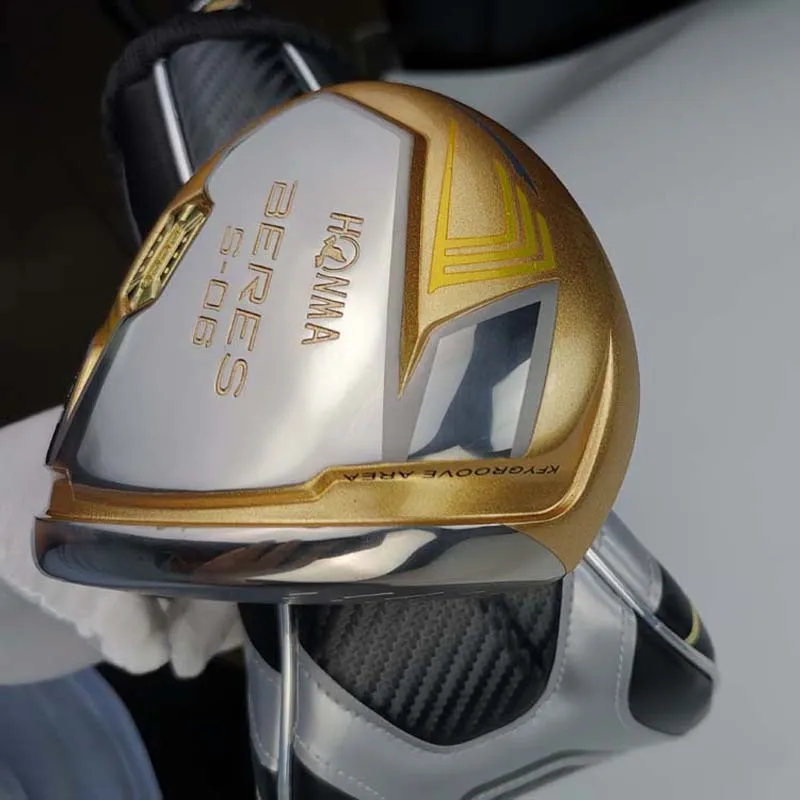 Honma 4 звезды S 06 men drivers 9 5 и 10 графит выделенный вал гольф клубы Бесплатная