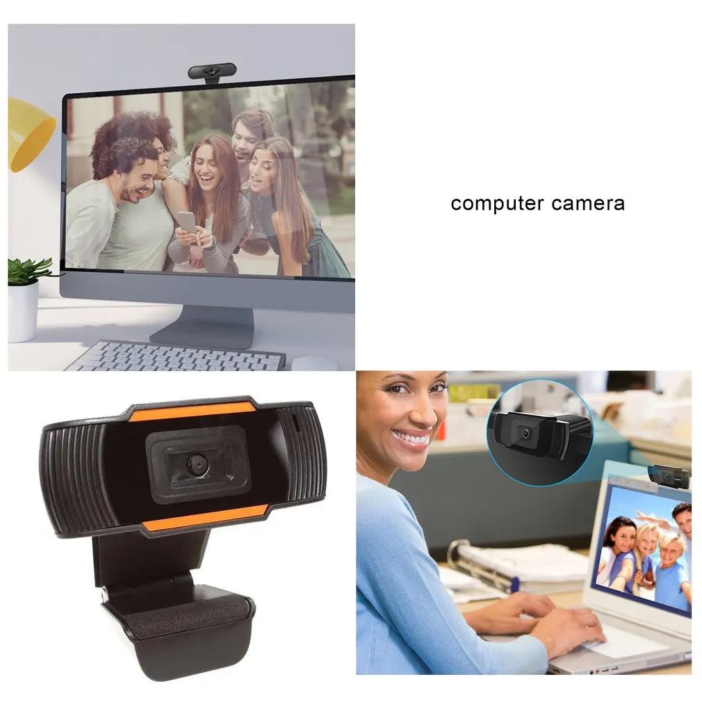

Hot Sale 30 degrees rotatable 2.0 HD Webcam 1080p USB Camera Video Recording Web Camera with Microphone For PC Computer