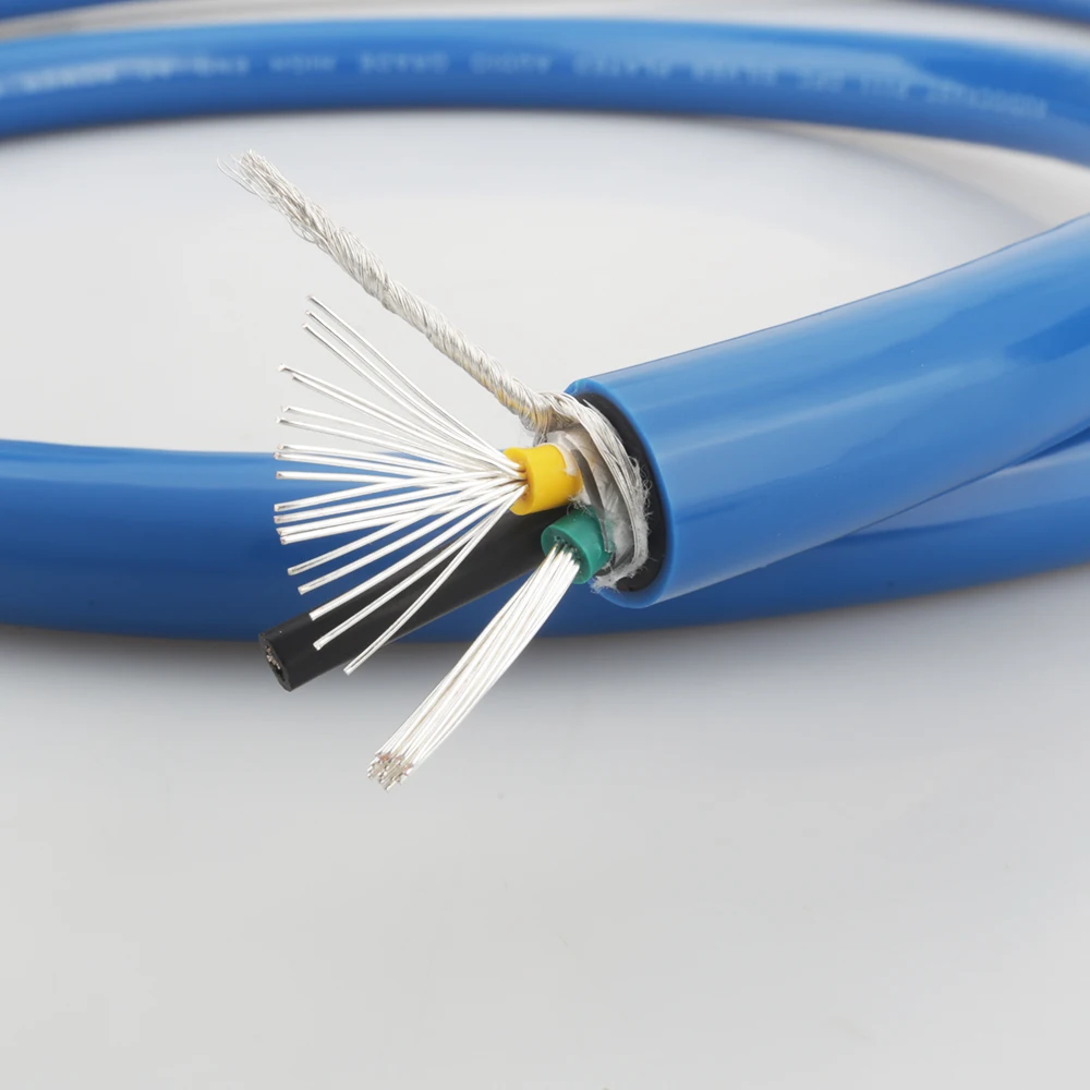 Высококачественный кабель питания переменного тока Audiocrast P111 с покрытием из