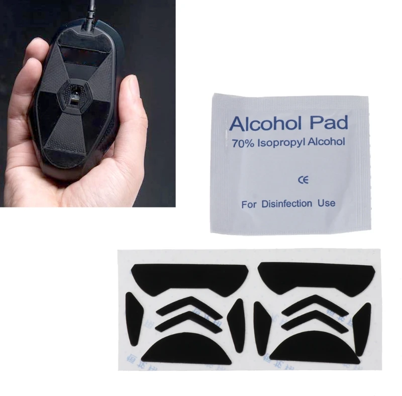 2 шт. 0 6 мм Толщина Мышь средства ухода за кожей стоп коньки для Logitech G302 G303 высокое