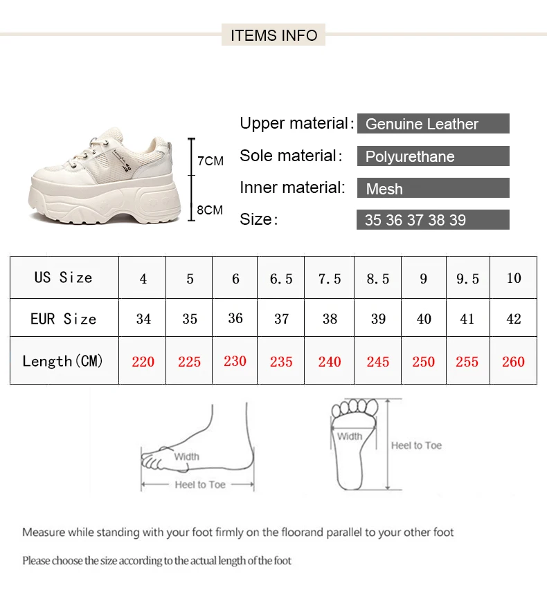 Smile Circle Genuine Leather Sneakers Women Flat Platform Shoes Autumn Breathable mesh women Thick bottom shoes