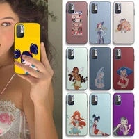winxs clubs phone case for xiaomi redmi 8a 9 k30 pro 9a note 8t note 8 9 pro silicone cover
