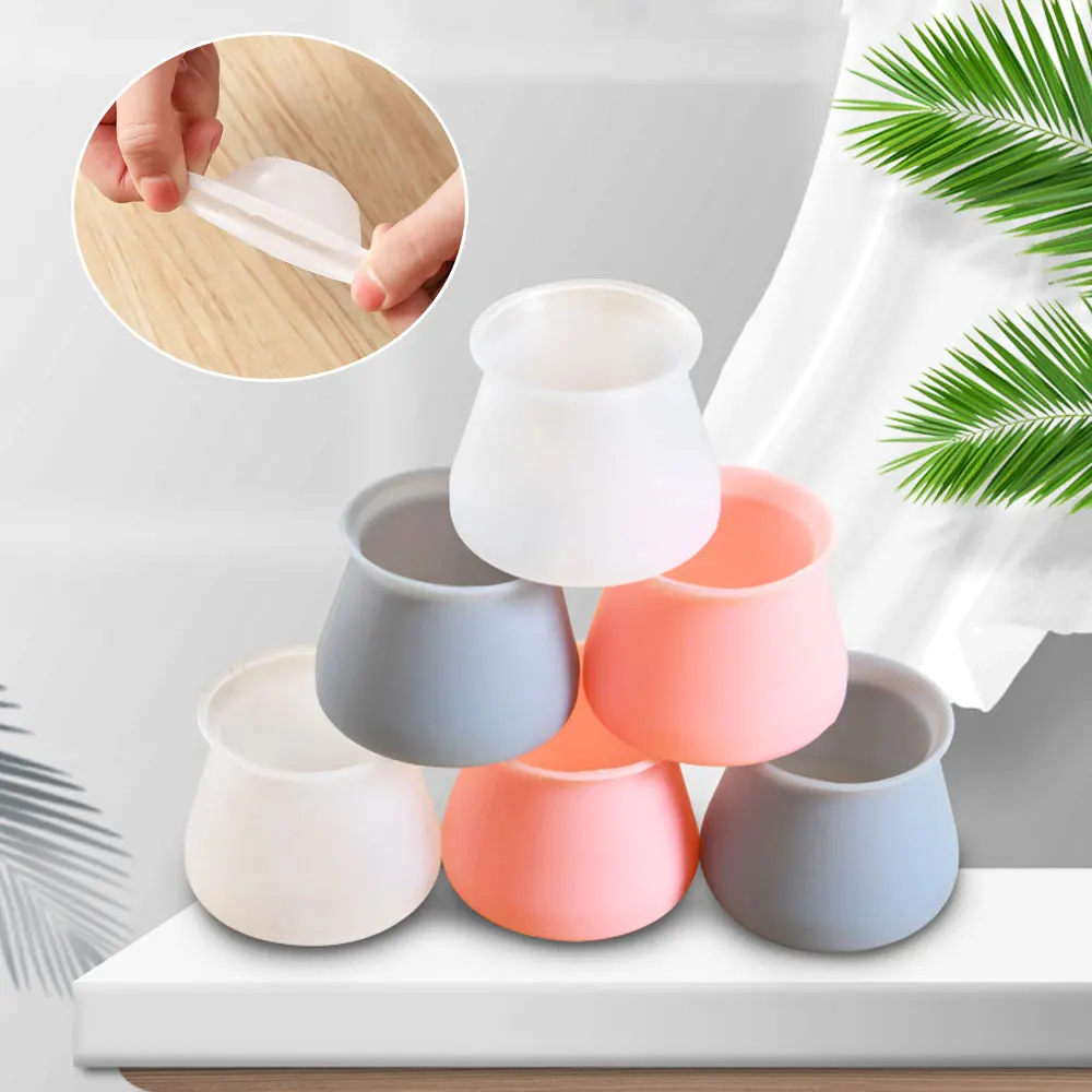 16 шт. силиконовая накладка на ножки стула для стола мебели защита пола